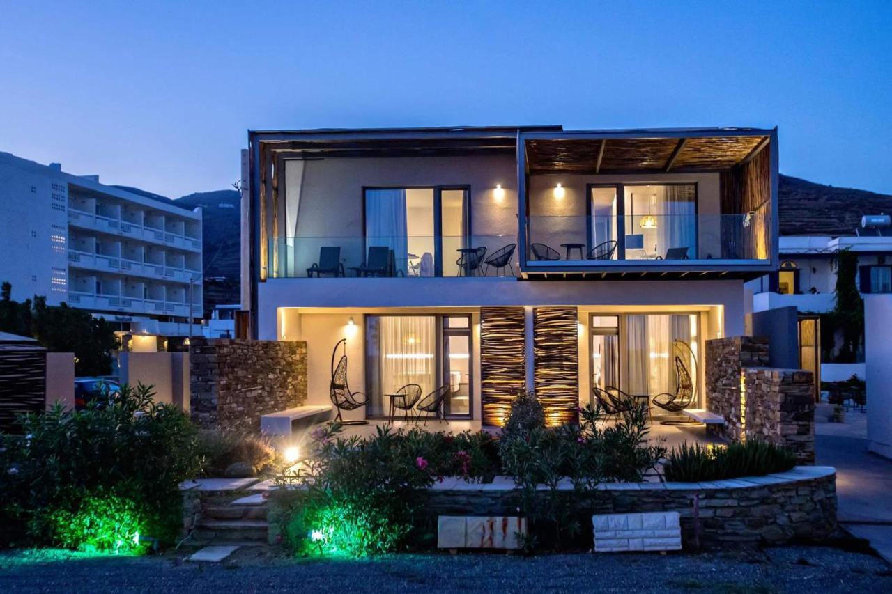 Seaside Tinos Apartment Kionia Exterior photo