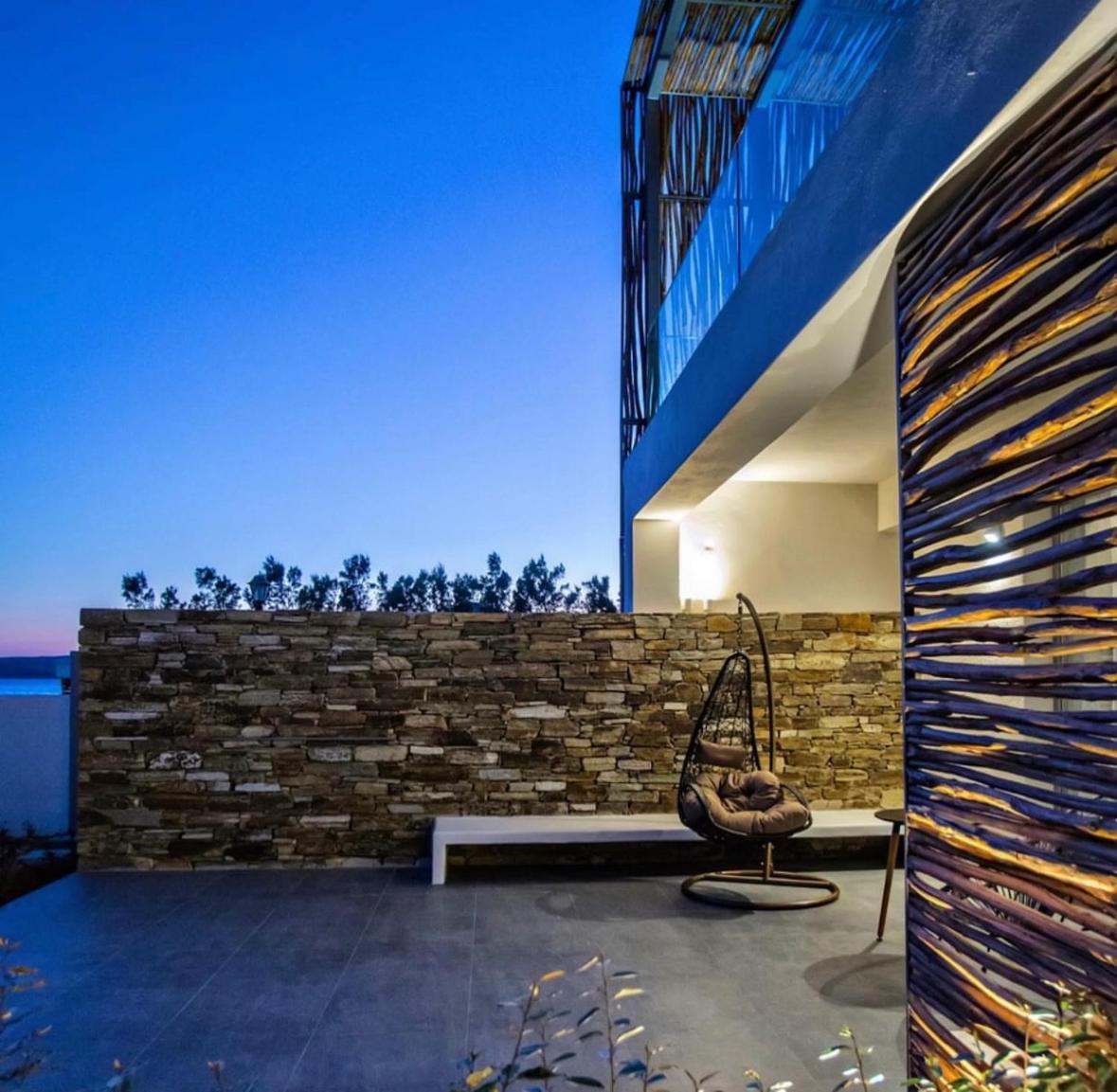 Seaside Tinos Apartment Kionia Exterior photo
